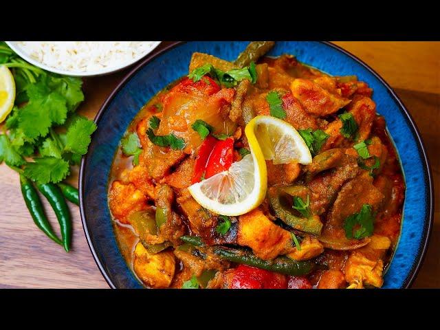 The BEST Restaurant Style CHICKEN JALFREZI You'll EVER Make!