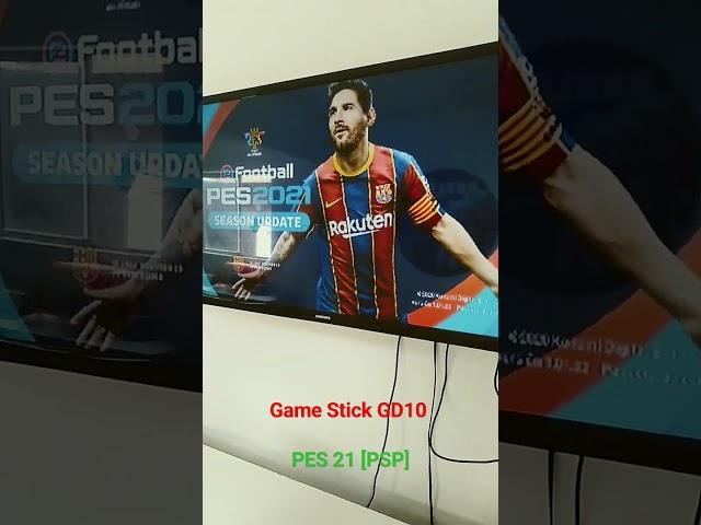 Pes 21[PSP] No Game Stick GD10 #gameplay #gamestick #gd10 #retrogames