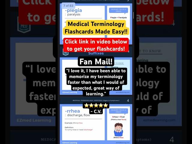 Medical Terminology Made Easy: 230+ Flashcards [Nursing Students Medical Coding]