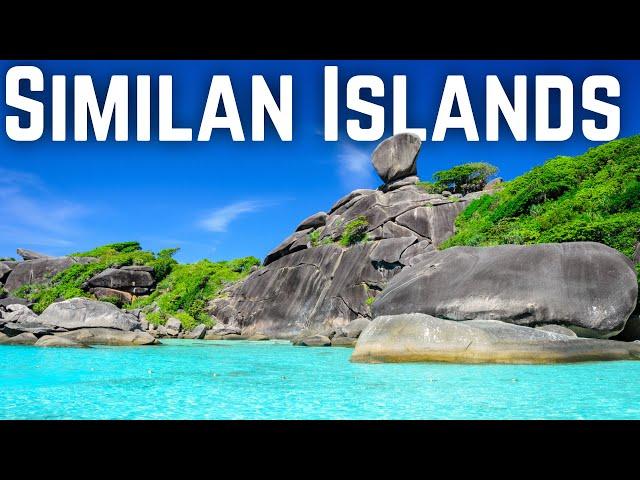 SIMILAN ISLANDS  100% BETTER Than PHI PHI ISLAND! 1 Hour Drive From Phuket, MUST SEE Thailand