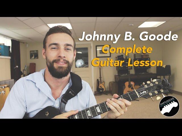 Chuck Berry "Johnny B. Goode" Complete Guitar Lesson