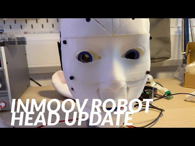 InMoov Robot Head build update