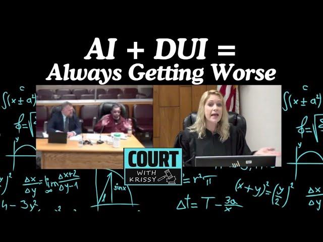 Defendant Uses AI To Make His DUI Plea Go From Bad To Worse, Math Isn't Easy For This Drunk Driver