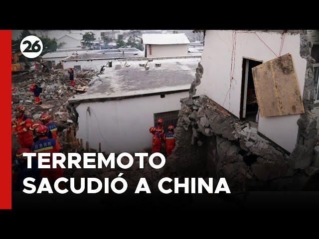 CHINA | Fuerte terremoto dejó un saldo de 7 muertos