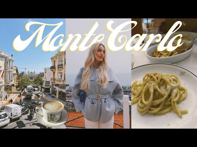 MONTE CARLO: exploring monaco, vintage shopping & rolex masters 