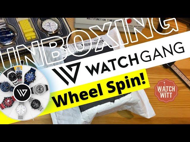 Unboxing My First Watch Gang Surprise Wheel Spin