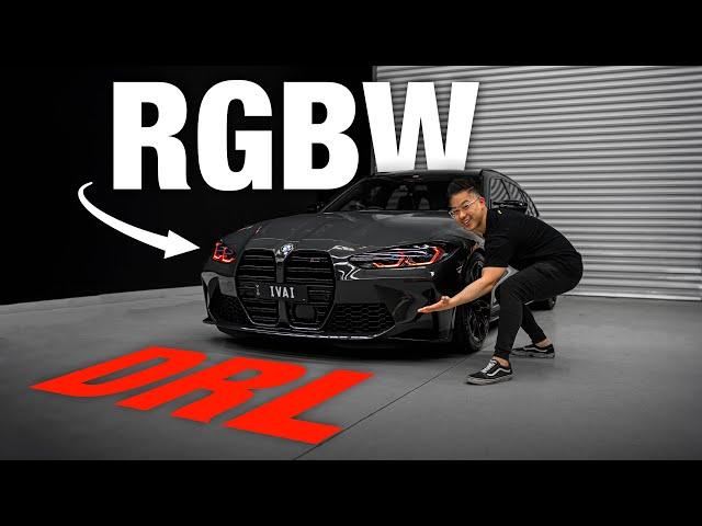 THE RGBW DRL MOD YOU NEED FOR THE BMW G81 M3 TOURING!