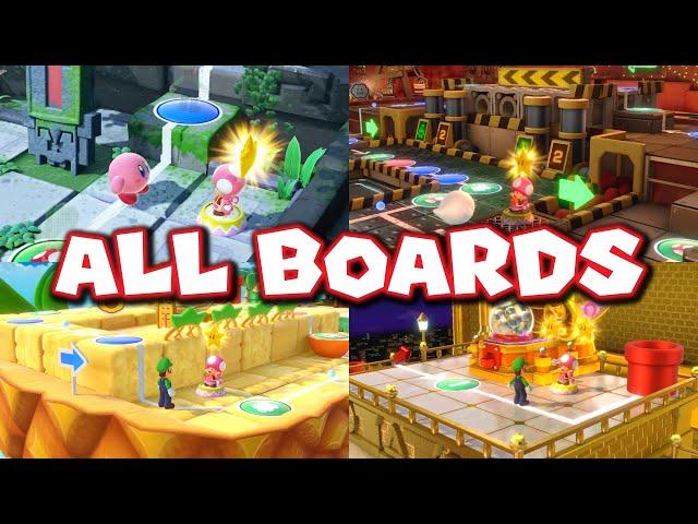 2-Player Super Mario Party - Mario Party Mode: ALL BOARDS!! [Brother and Sister] (Full Movie)