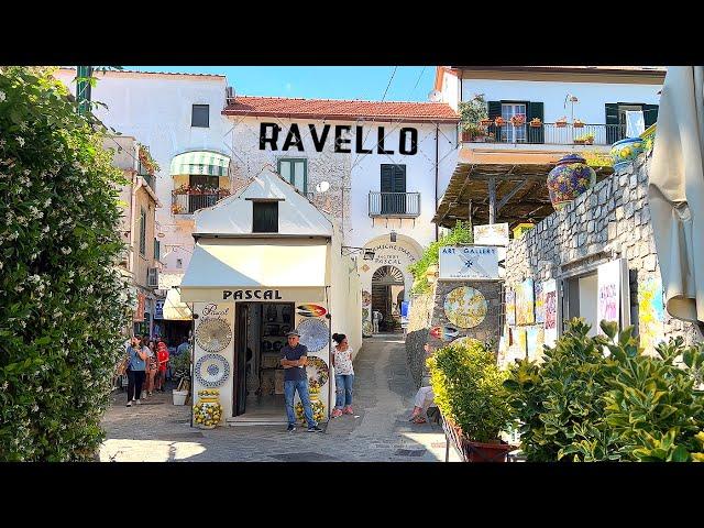 [4K]Italy Summer Walk : Ravello/The most beautiful and peaceful village on the Amalfi Coast 2022