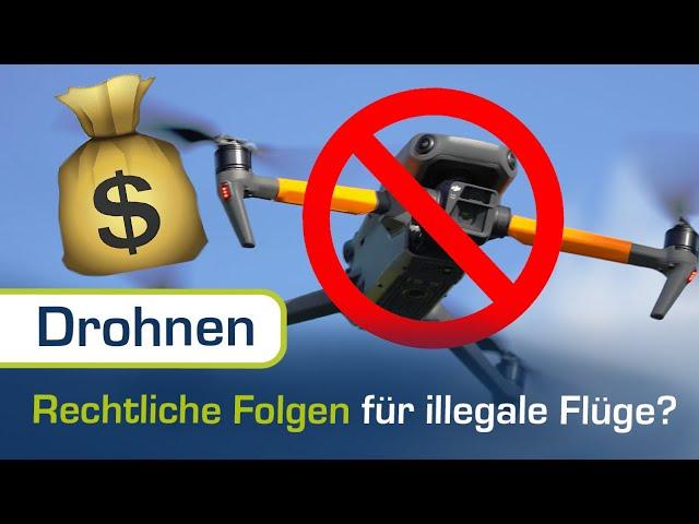 Das kann bei ILLEGALEN Drohnenflügen passieren! | Wahrer Fall