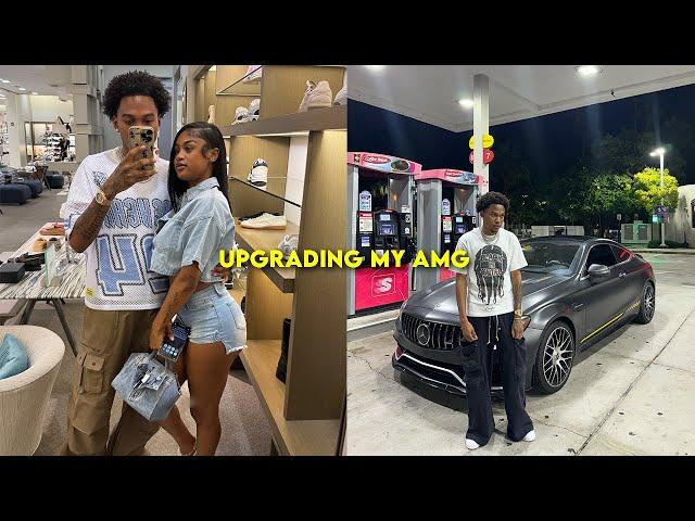 I UPGRADED MY NEW AMG C63s & TOOK MY GIRLFRIEND SHOPPING