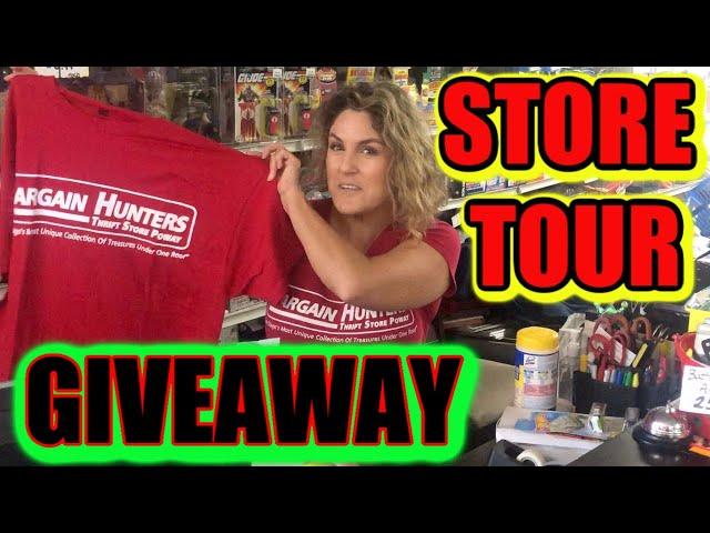 Storage Wars Store Tour Bargain Hunters Thrift GIVEAWAY Auction Life