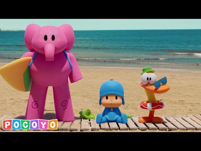  Pocoyo découvre le MONDE RÉEL pour la première fois  | L'île aux dragons | Pocoyo  pour enfants