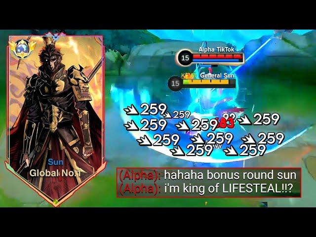 SORRY ALPHA LIFESTEAL!! THIS NEW SUN BUILD WILL MAKE YOU USELESS IN | SUN TERBARU 2024 | MLBB