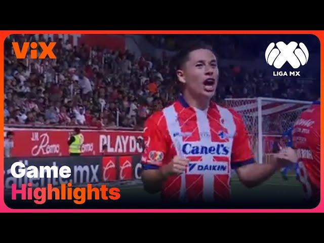 Necaxa vs. Atlético San Luis - Resumen del partido | Liga MX Apertura 2024 | ViX