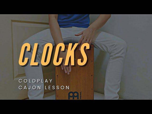 Clocks - Cajon Grade 2 Lesson - Coldplay