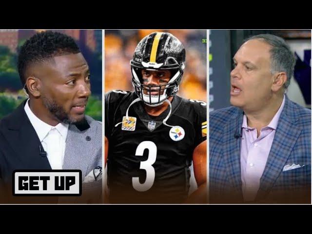 GET UP | Ryan Clark claims Russell Wilson will be the starting QB for the Steelers,not Justin Fields