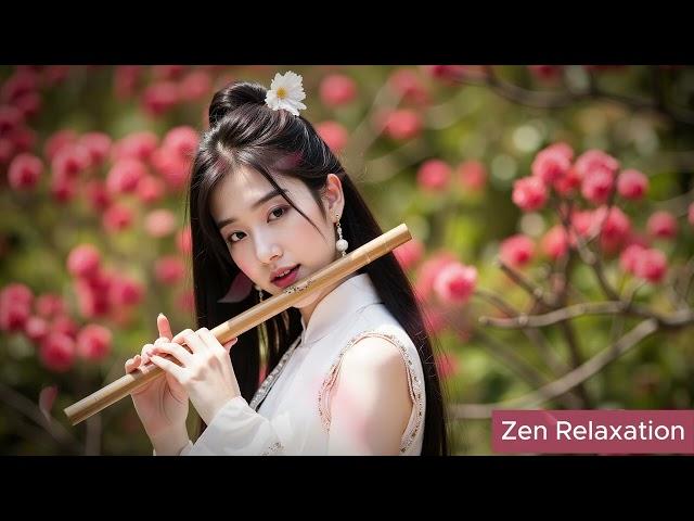  Relaxing Bamboo Flute Music  | Focus, Study, Work & Love  | Stress Relief & Deep Relaxation