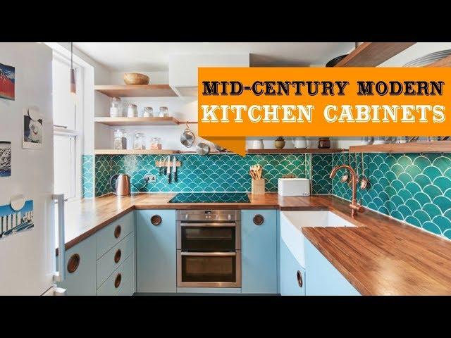 55+ Mid-Century Modern Kitchen Cabinets Ideas