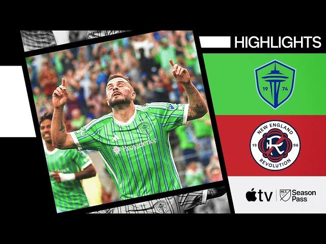 Seattle Sounders FC vs. New England Revolution | Full Match Highlights | July 6, 2024