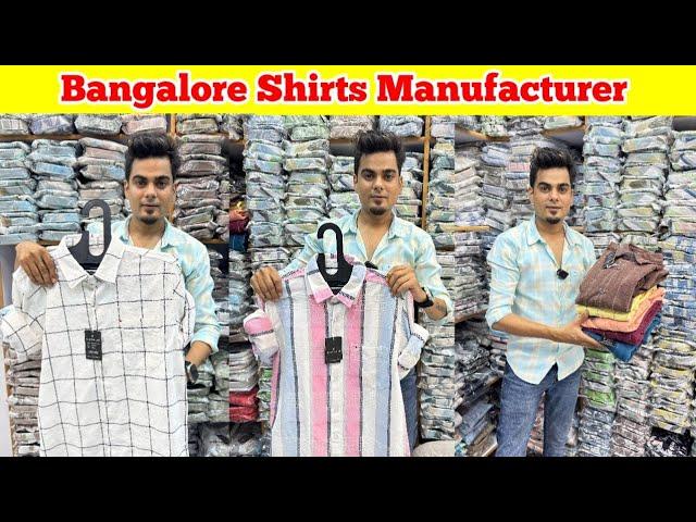 Bangalore Shirts Manufacturer | Bangalore Wholesale Market | Bangalore Shirts Wholesalers