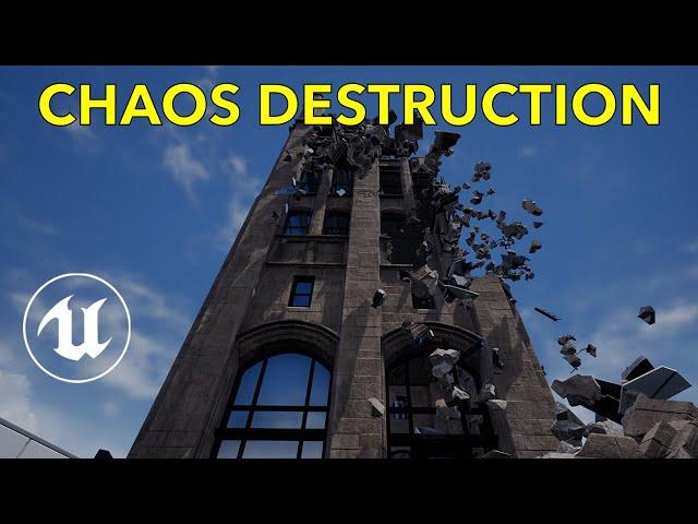 Unreal Engine 5 Chaos Destruction Tutorial For Beginners