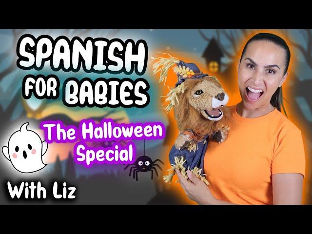 Spanish Halloween for Babies & Toddlers | Songs & Activities | Pumpkin Fun, Costumes, Safety & More