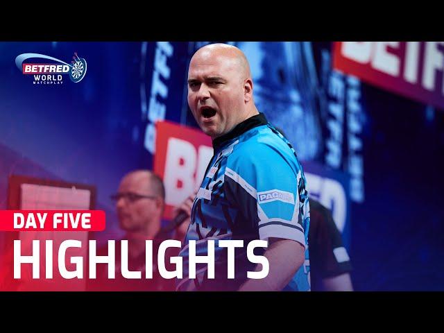 LAYING DOWN A MARKER! Day Five Highlights | 2024 Betfred World Matchplay