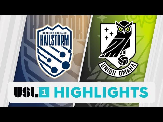 9.14.2024 | Northern Colorado Hailstorm FC vs. Union Omaha - Game Highlights