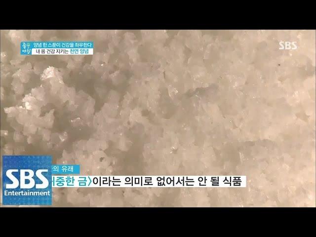소금은 장-단점을 가진 양날의 검 @좋은 아침 141006