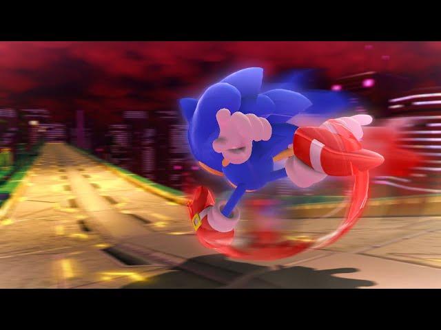 Classic Sonic With A Modern Run