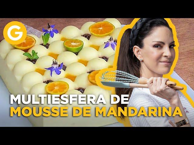 PASTEL HELADO de MOUSSE de MANDARINA  de PAULINA ABASCAL | El Gourmet