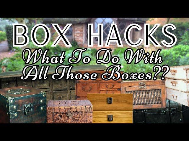 BOX HACKS‼️ Unbelievable Ideas & Inspiration. GRAB YOUR BOXES!