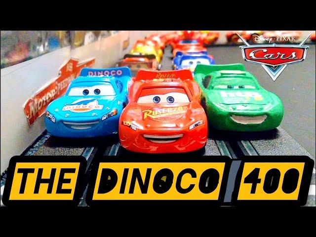 Disney Pixar Cars | The Dinoco 400, But Every Car Is Lightning McQueen