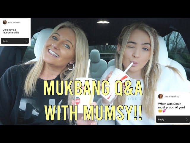 Mcdonald's Mukbang Q&A with Mumsy!!!