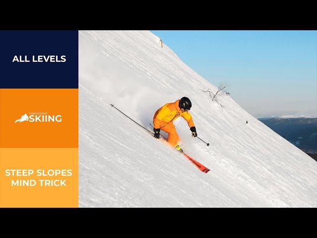 SKIING THE STEEPS // Simple mind trick to make it easier