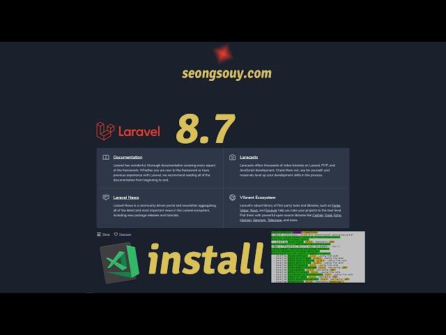 Installation Laravel 8.7 to create | Login Admin new version