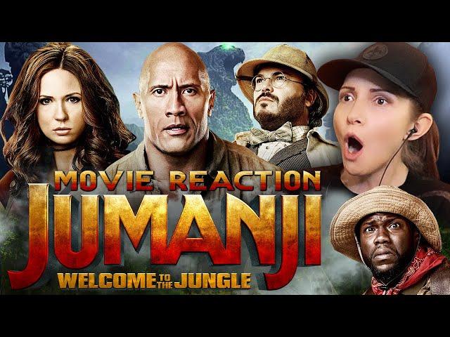 JUMANJI WELCOME TO THE JUNGLE Movie Reaction (I LAUGHED NONSTOP!)