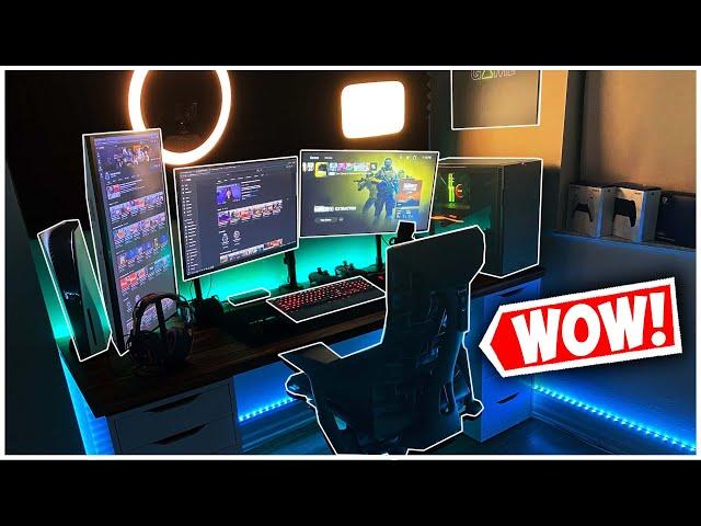 My DREAM Gaming Setup & YouTube Room Tour for 2022!