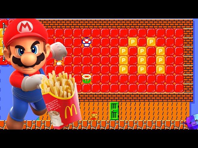 Super Mario Maker 2  Mario Breaks Into Mc Donald's  LilDucky