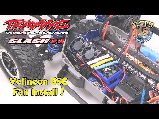 #14 Traxxas Slash 4X4 - Velineon ESC Fan Install!