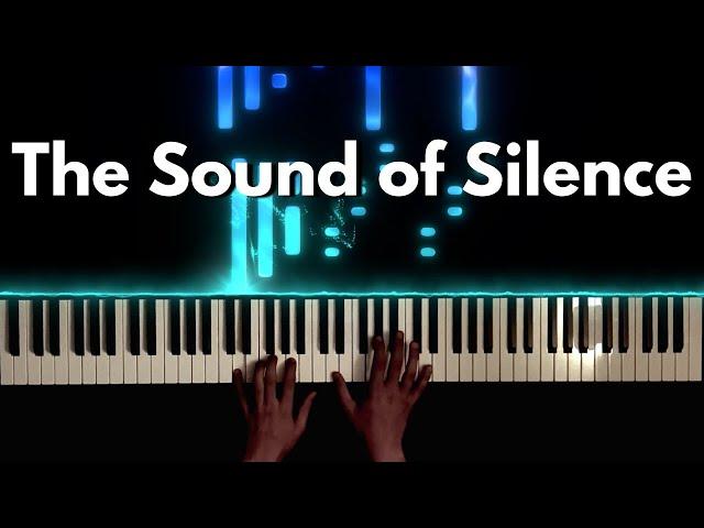 The Sound Of Silence - Simon & Garfunkel | Piano Cover + Lyrics