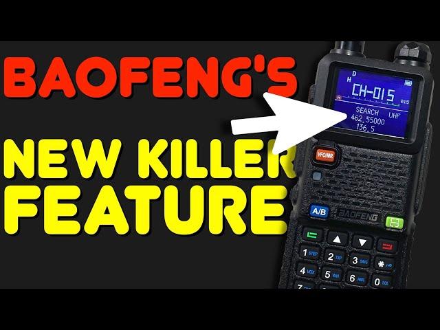 Baofeng's One Touch Frequency Search Option Explained: The Secret Frequency Counter On New Baofengs