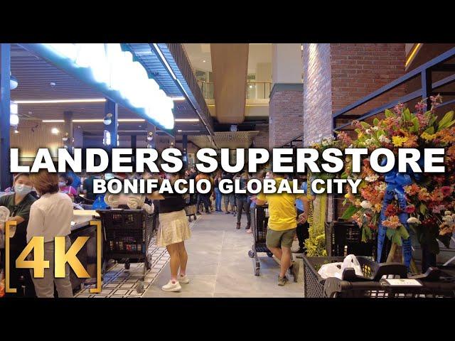 NOW OPEN! Landers Superstore in BGC | Walking and Price Tour | 4K | Taguig City | Philippines