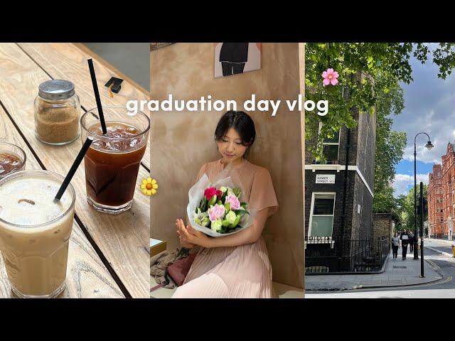 UCL Graduation day vlog moving out, last days in London