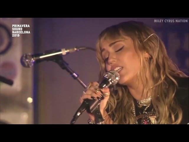 Miley Cyrus - Malibu (Live at Primavera Sound Festival) [HD]