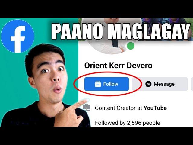 Paano Maglagay ng Follow Button sa Facebook (Updated 2025)