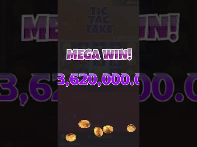 [슬롯 메리] 틱택테이크(TIC TAC TAKE) - 776배 당첨 영상