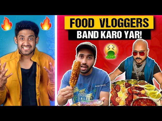 VIRAL INDIAN FOOD VLOGGERS ROAST!  (PLZ STOP)