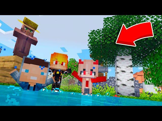 МОИ ДЕТИ ЧУТЬ НЕ УТОНУЛИ В ОЗЕРЕ В МАЙНКРАФТ ! Алексбой Minecraft